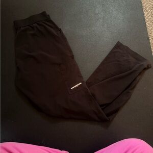 Skechers Black Elastic Waist scrub pants